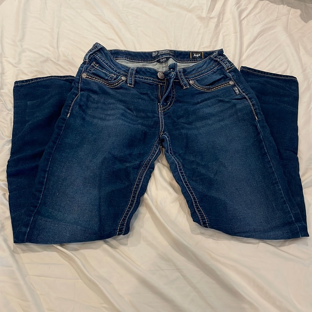 Silver Jeans dark denim size 30